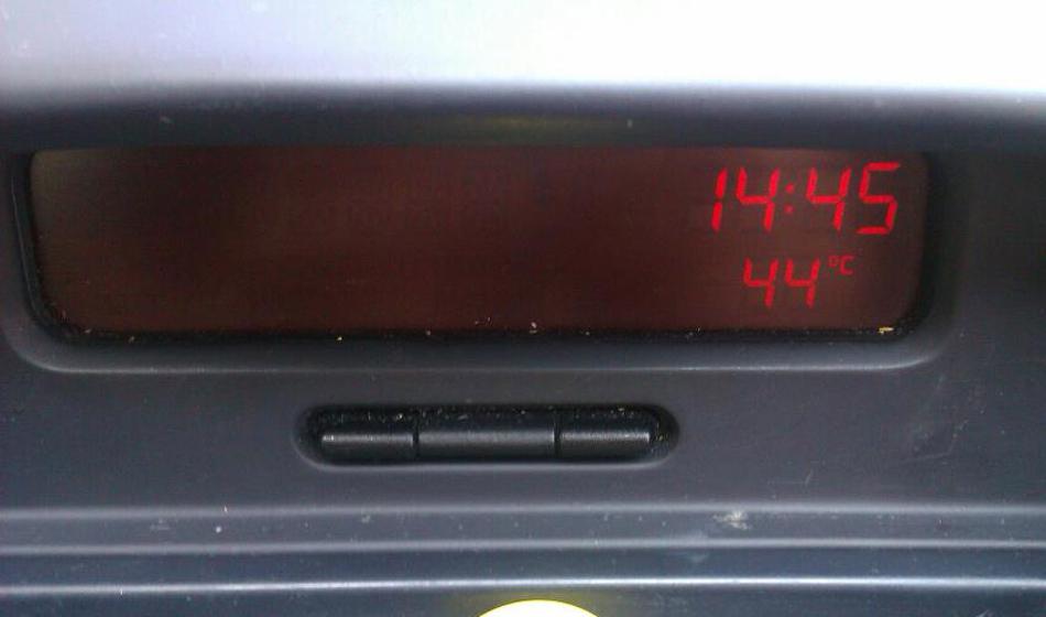 Zakaj vam termometer v avtomobilu laže?