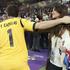 Iker Casillas Sara Carbonero Euro 2012 finale poljub
