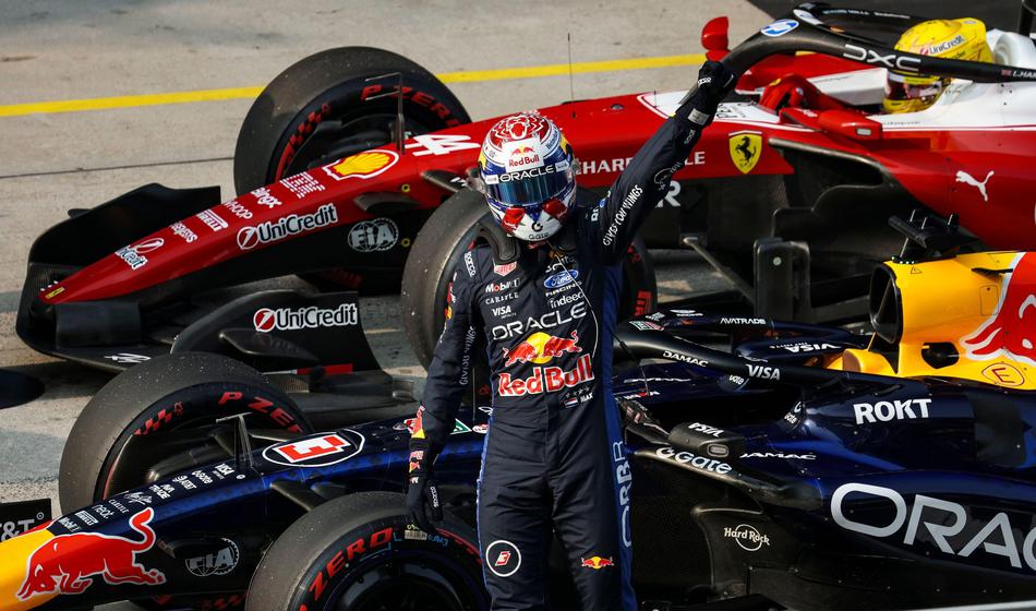 Verstappen po dolgem času spet z najboljšim izhodiščem