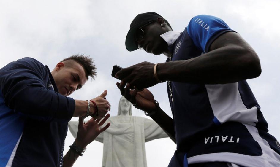 Italija pokal konfederacij Jezus Kristus odrešenik kip Rio de Janeiro Brazilija