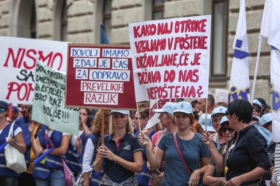 protestni shod | Avtor: Saša Despot