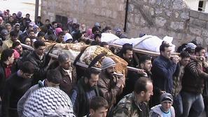 Pogreb v Siriji