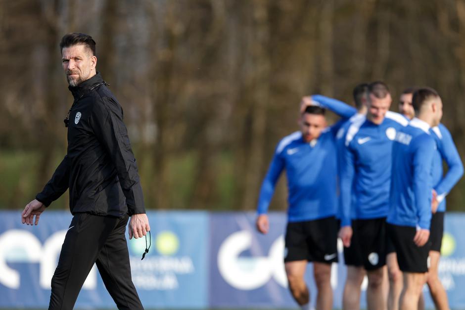trening nogometne reprezentance slovenije, boštjan cesar | Avtor: Saša Despot