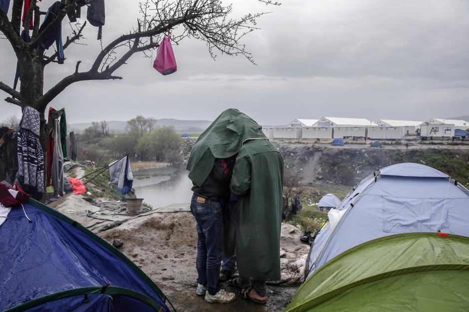 Begunci v Grčiji  | Avtor: EPA