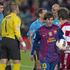 Messi Valdes Puyol Texeira Vitienes Barcelona Granada Liga BBVA Španija španska 