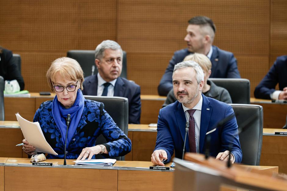 interpelacija Boštjan Poklukar, Vida ČAdonič Špelič, Janez Cigler Kralj | Avtor: Saša Despot