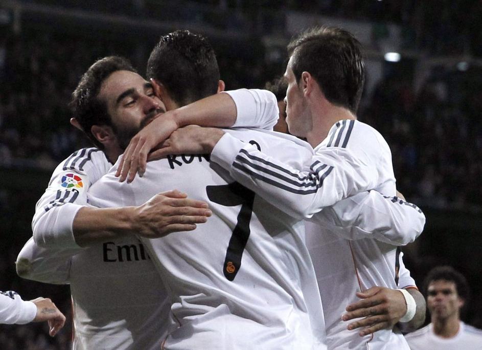 Cristiano Ronaldo Carvajal Bale Real Madrid Celta Vigo