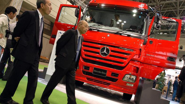 Pri korupciji je šlo predvsem za mercedesova tovorna vozila. Daimler naj bi se ž