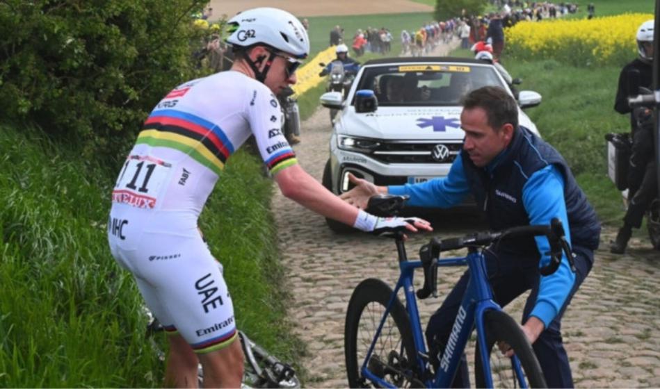 Shimano odločno odgovoril Pogačarju: "In svetovni prvak se je ..."