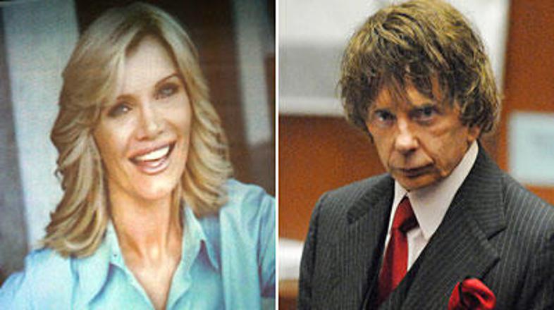 Pokojna Lana Clarkson in Phil Spector