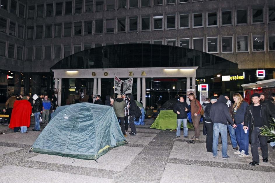Protesti 15o v Ljubljani