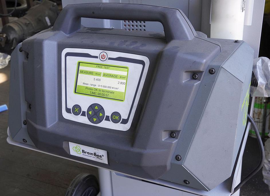 DPF filter: meritve trdnih delcev v izpuhu dizelskega avtomobila