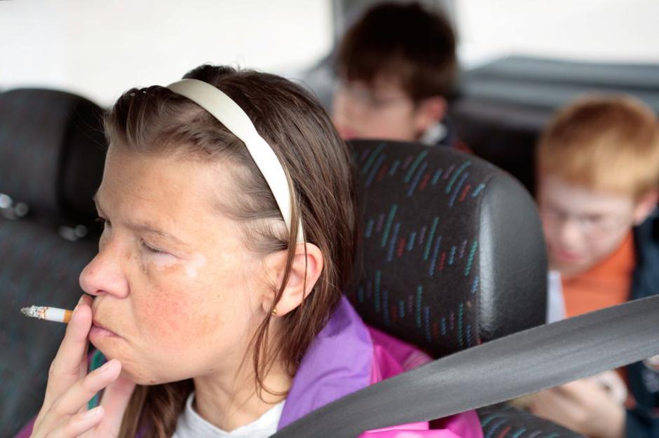 Kajenje v avtu, otroci | Avtor: Profimedias