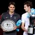 Murray in Federer