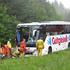 Nesreča avtobusa na gorenjski avtocesti
