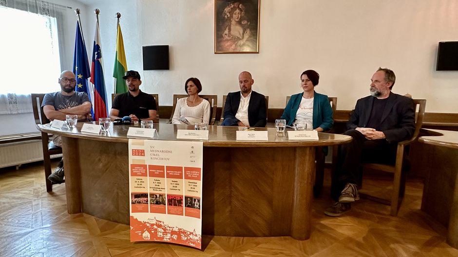 Novinarska konferenca pred poletnim dogajanjem v Škofji Loki 2024 | Avtor: Peter Šalamon ŽURNAL24