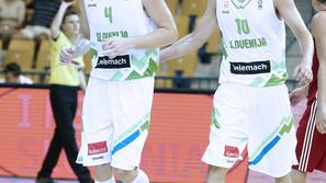 slokar nachbar eurobasket reprezentanca slovenija latvija turnir skupine laško