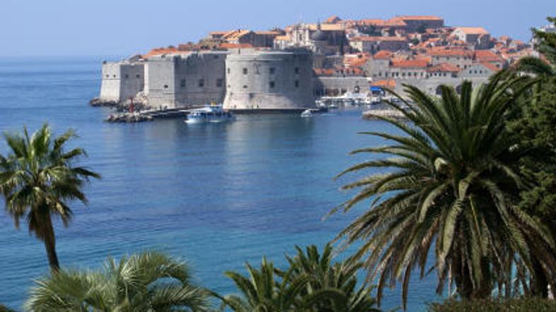 Pogled na Dubrovnik.