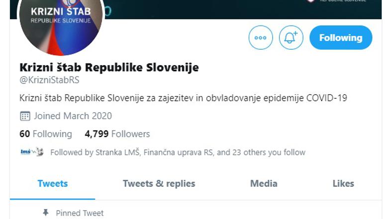 krizni štab twitter