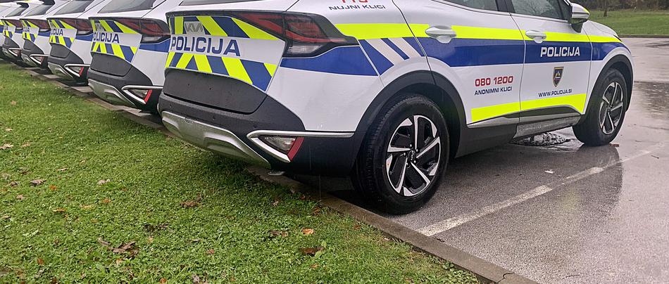 Policijski avto kia sportage