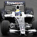 Nico Rosberg (Williams Toyota) je presenetil na zadnjem treningu pred sedmo dirk