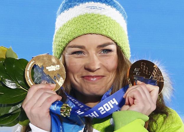 tina maze kolajna soči olimpijske igre