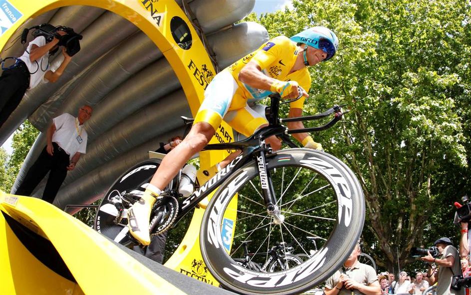 Alberto Contador je od samega začetka zanikal uporabo prepovedanih poživil. (Fot