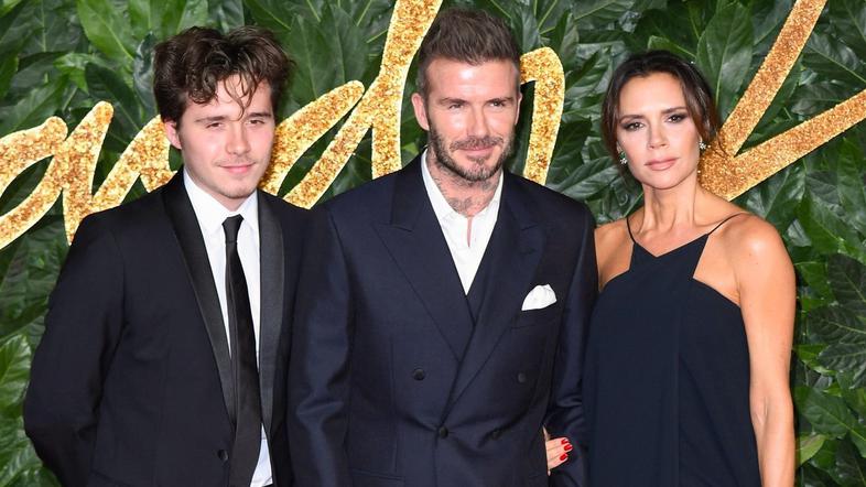 Brooklyn Beckham, Victoria Beckham, David Beckham