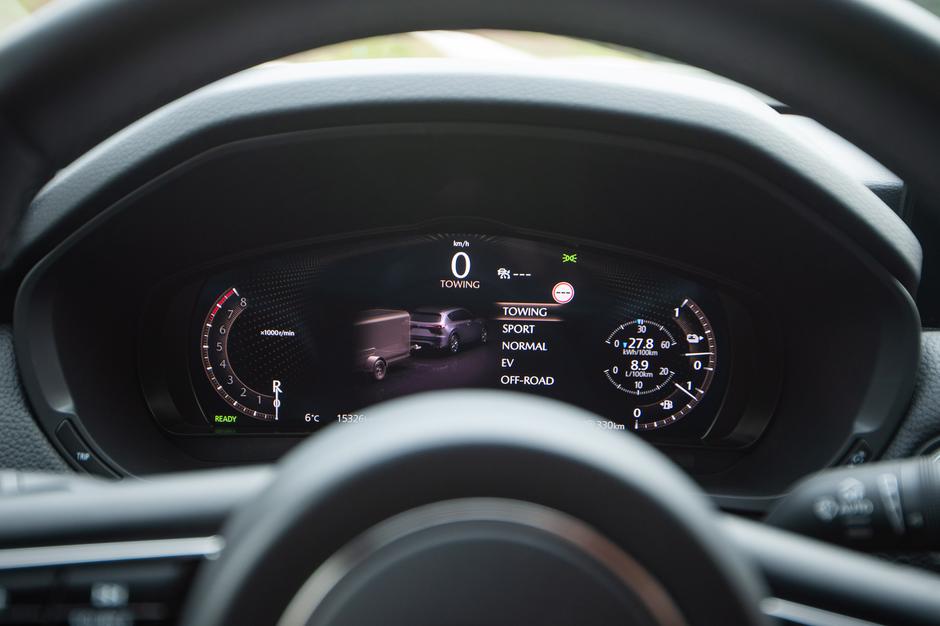 Mazda prikolica vleka vožnja | Avtor: Anže Petkovšek