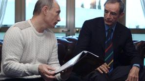 Killy (desno) je predsednik koordinacijske komisije za OI v ruskem Sočiju (2014)