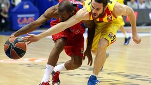 Tekma med CSKA in Barcelono