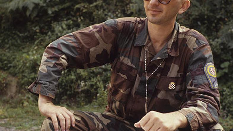 Dario Kordić med poveljevanjem leta 1993.