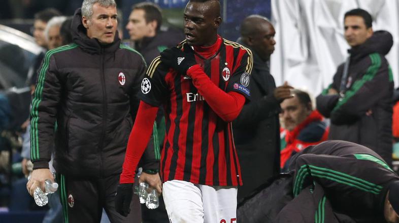 mario balotelli ac milan liga prvakov
