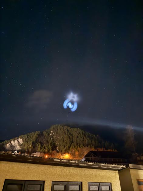 Nenavaden pojav na nebu