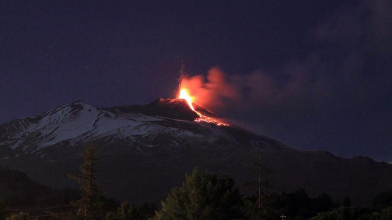 Etna izbruh vulkana