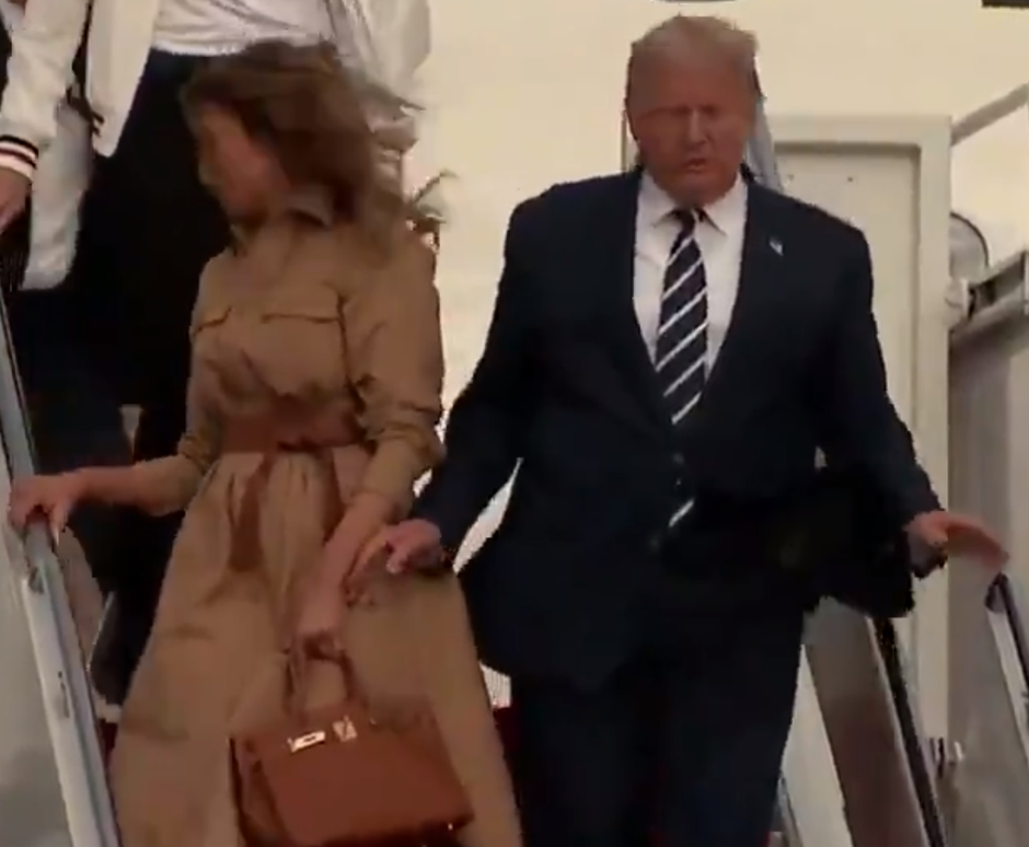 Donald in Melania Trump | Avtor: Twiter