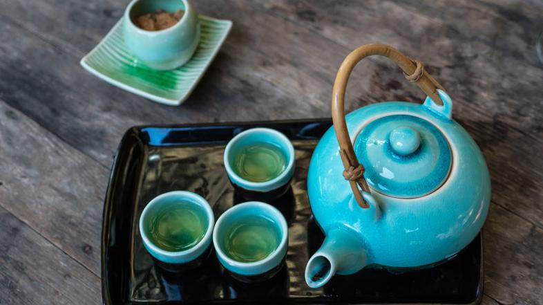 čaj, zeleni čaj, poletje, osvežitev