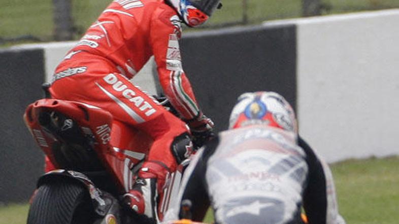 Dani Pedrosa, ki cilja na zmago, bo na startu VN Nizozemske gledal v izpuh Casey