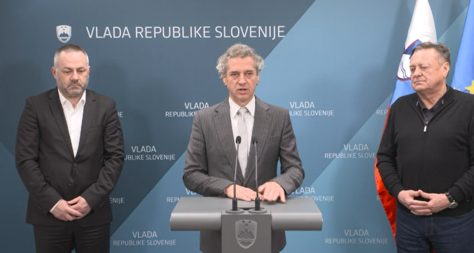 Robert Golob, Danijel Bešič Loredan in Zoran Janković | Avtor: Prtscr