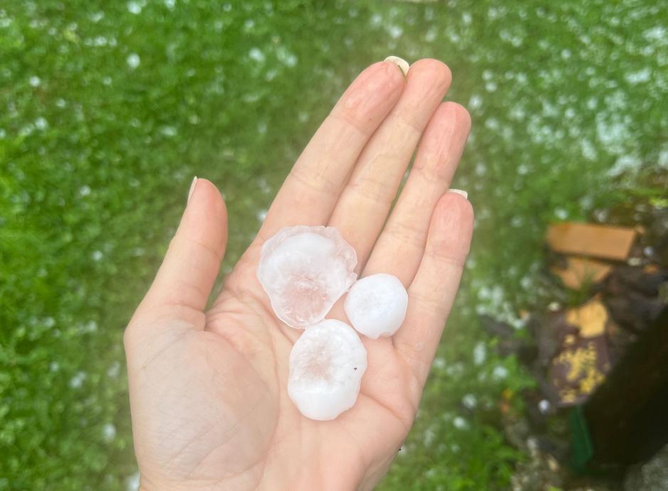 Toča v Šentjurju pri Celju | Avtor: Poslala bralka