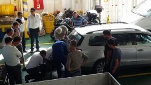 reševanje otroka iz zaklenjenega avta