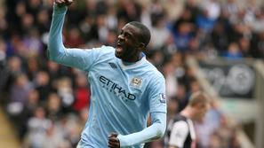 Sport 06.05.12, nogomet, manchester city, yaya toure, foto: epa
