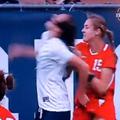 Elizabeth Lambert ne sodi na nogometna igrišča. FOTO: youtube