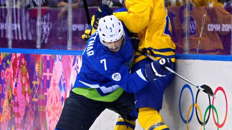 Slovenija Švedska četrtfinale Soči olimpijske igre Eriksson Pretnar