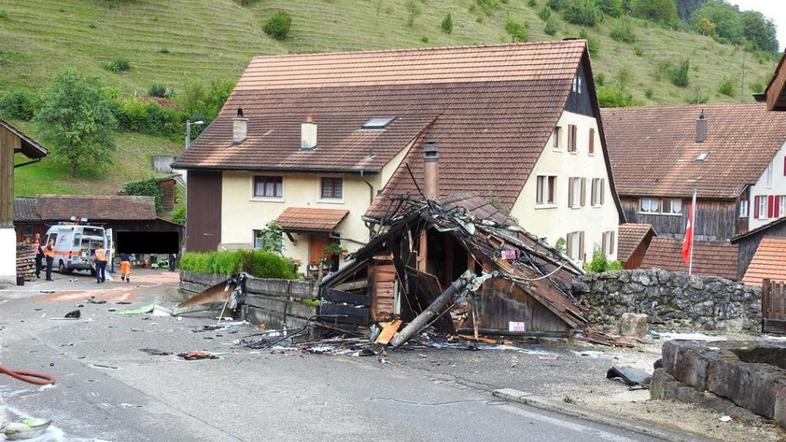 Letalska nesreča v Švici