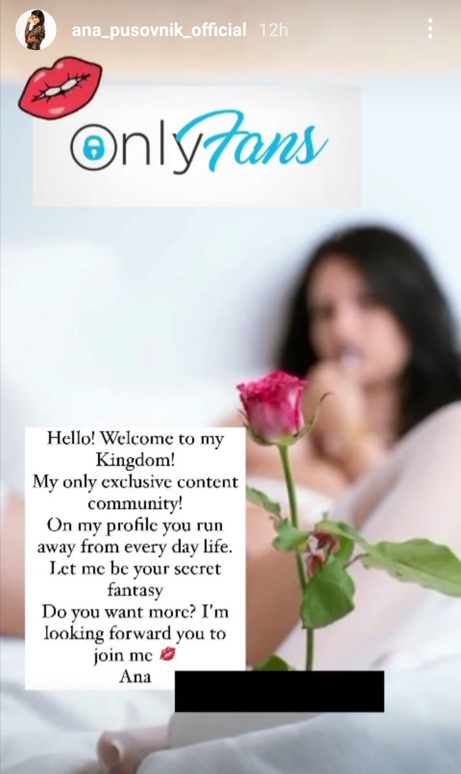ana pusovnik | Avtor: Instagram
