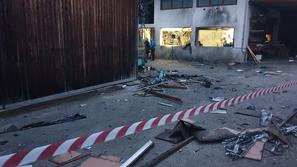 Nesreča eksplozija na Lancovem