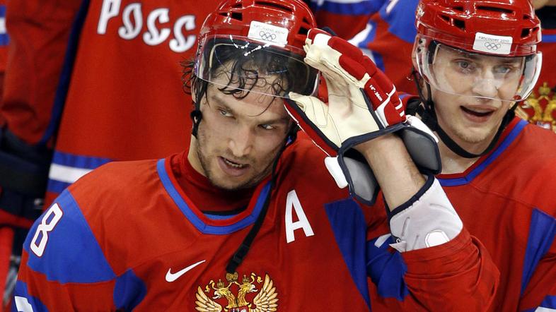 Aleksander Ovečkin, ko je bil še trezen. (Foto: EPA)