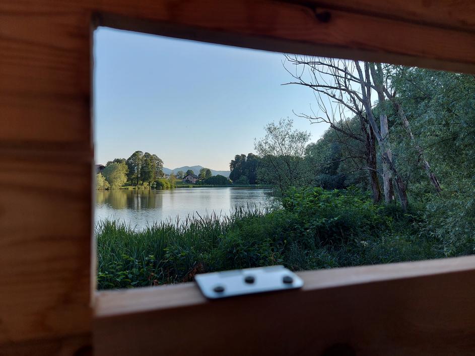 Ornitološka opazovalnica v Hrašah pri Smledniku, občina Medvode