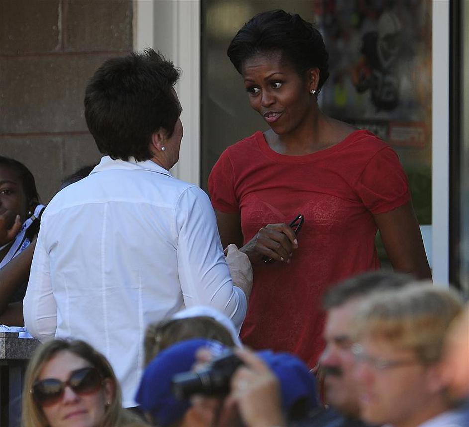 michelle obama tenis